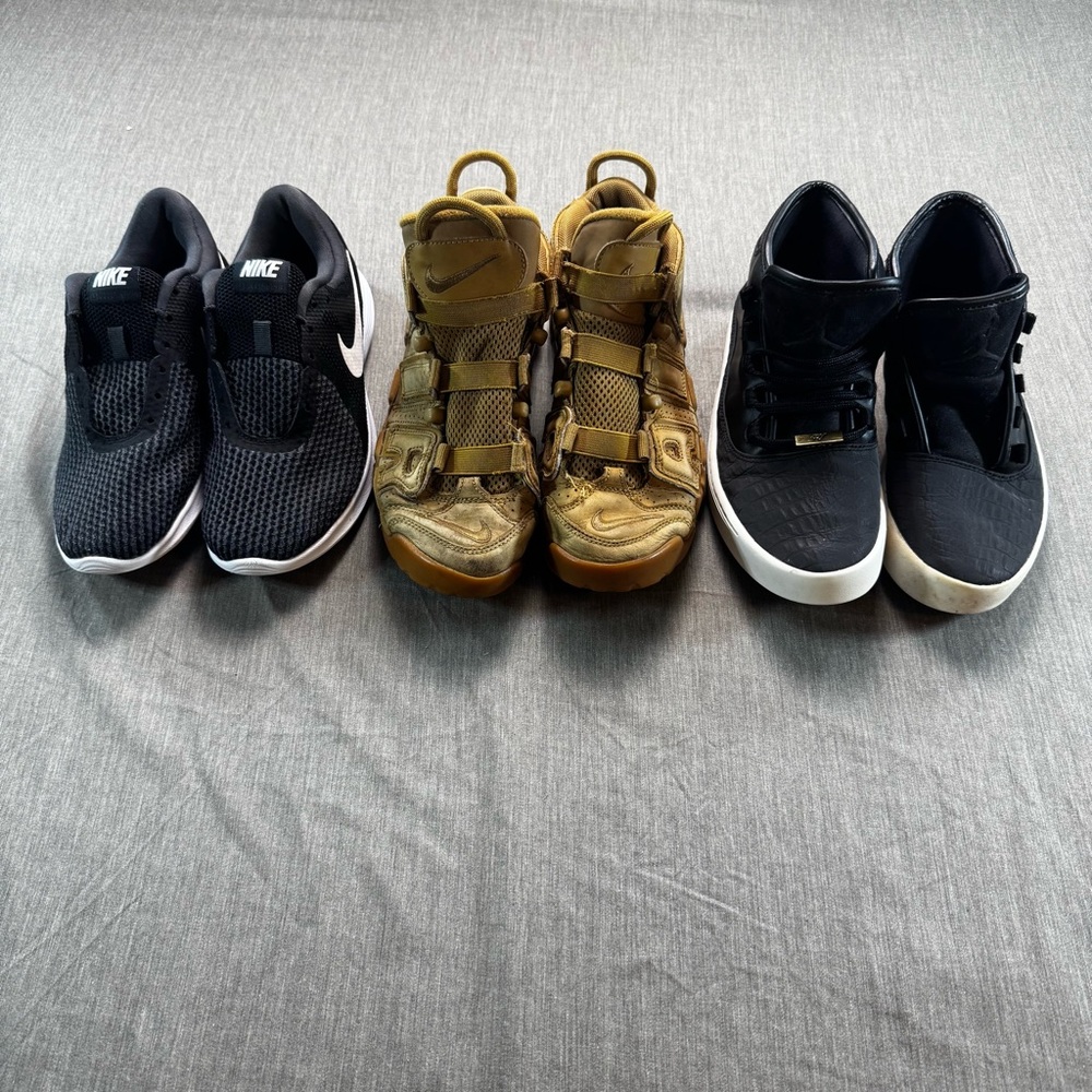 Kids Jordan Westbrook O Black 4.5Y Nike Air More Uptempo 5Y Nike Revolution 5.5